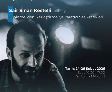 BOR SANAT & EXIT Konuk Sanatçı Programı 2026 Dijital Eşik: Sair Sinan Kestelli